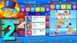 Troll Face Clicker Quest Gameplay Walkthrough Part 2  Android iOS