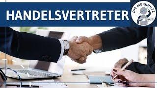 Handelsvertreter einfach erklärt - Merkmale Kündigung Vor- & Nachteile Arten Rechte & Pflichten