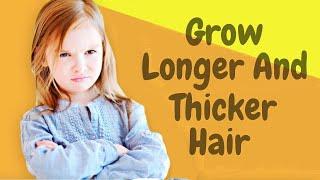 How To Grow Kids Natural Hair FAST + Easy Hair Routine For Growth