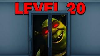 Shrek in the Backrooms - Level 20 The Airport Guide NEW LEVEL