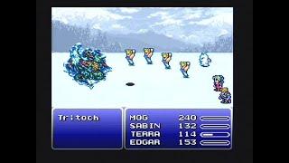 SNES Final Fantasy IIIVI - NMLLG 92 Boss TritochValigarmanda without Rods