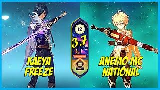 3.7 Spiral Abyss Floor 12 Kaeya and Anemo Traveler are back  Genshin Impact