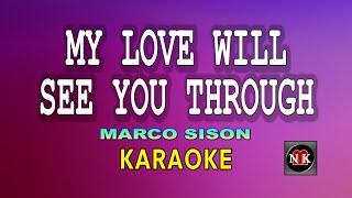 My love will see you through MARCO SISON KARAOKE