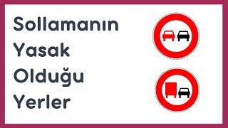 Öndeki Aracı Geçmenin Sollamanın Yasak Olduğu Yerler #püfnoktasi1