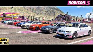 Top 27 Fastest BMW Cars Drag Race  Forza Horizon 5 2022 Update