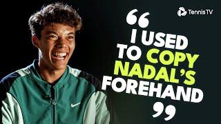 16 yo Darwin Blanch Talks Playing Nadal Childhood & Shelton Comparisons   Madrid 2024
