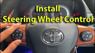 How to install Steering Wheel Control to any head unit  stereo