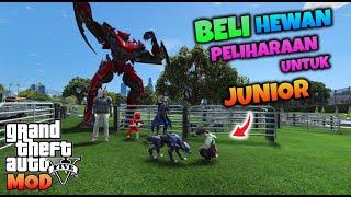 JUNIOR TRANSFORMER DINO DAN CHRONO BELI HEWAN PELIHARAAN - GTA 5 MOD TRANSFORMER