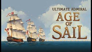 Ultimate Admiral Age of Sail - Бой линейных кораблей. Знакомство