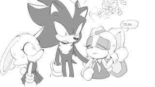 The Bully of protective of Shadow The Hedgehog Sonic Comic ￼