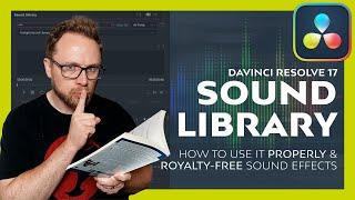 The DaVinci Resolve Sound Library is AWESOME Plus Royalty Free Sound Effects