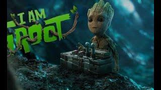 Baby Groot saying I am Groot  Groot Funny Moments  Guardians Of The Galaxy Vol-2 