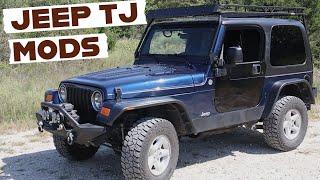 Jeep TJ Walkaround and Mods