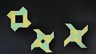 Origami Transforming Ninja Star - Instructions in English BR