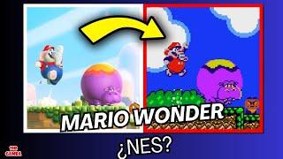  MARIO WONDER pero ¿Es un juego de NES de 8 BITS?