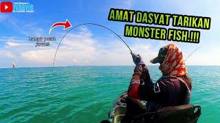 DASYATNYA TARIKAN MONSTER LAUT KAYAK FISHING MALAYSIA VLOG#112