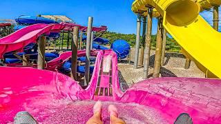 Croatias Largest Water Park - Waterslides at Aquacolors Poreč