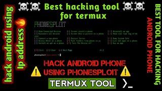 HACKED ANDROID HACKED BY IP USING PHONESPLOIT WITHOUT ANY ERROR FLAME GAMING