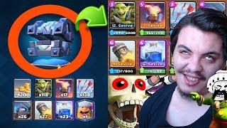 EFSANEVİ KRAL SANDIĞI DESTESİYLE TROLL MAÇLAR Clash Royale