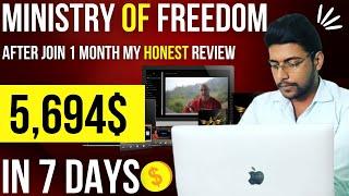 Ministry of freedom Full Review Watch How I made $5694.52  In 7 Days Using MOF System