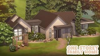 One-Storey Family Home   The Sims 4 Speed Build