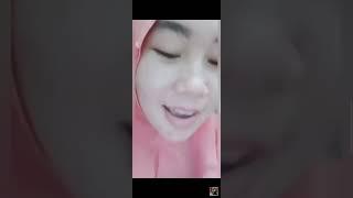 awek hijab bagun pagi Desah mantap