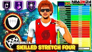 The PERFECT STRETCH BIG BUILD On NBA 2K24 BEST SHOOTING BIG MAN Build On NBA 2K24