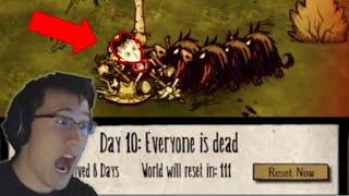 Gamers React To HOUND ATTACK Dont Starve