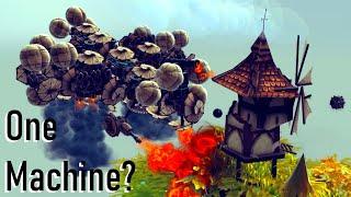 Can You Use One Machine to Beat Every Level in Besiege? Part 1