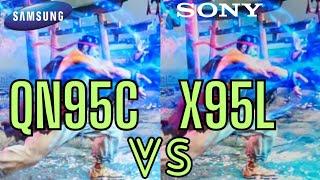 SONY X95L VS SAMSUNG QN95C GAMING BATTLE