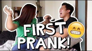 FIRST PRANK ANG HIRAP UMARTE HAHA   Kimpoy Feliciano