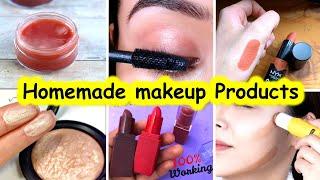 All makeup products making at home in lockdown  How to make makeup  diy makeup  Sajal Malik