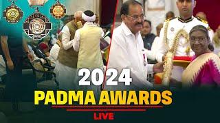 LIVE President Murmu presents Padma Awards at Civil Investiture Ceremony-I at Rashtrapati Bhavan