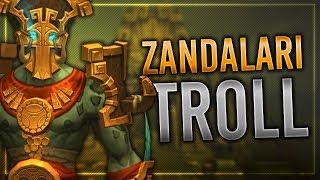 Zandalari Troll  Heritage Armor Customization Race Mount Druid Forms & Shaman Totems