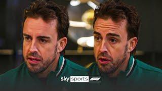 Fernando Alonso on his F1 future beyond 2024  