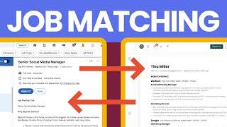 How to Tailor Your Resume to a Job Description  Job Matching Mode