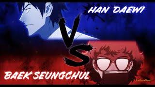 Хан Даеви VS Баек Сунг-Чул   Бог Старшей Школы  The God of High School  Смотреть аниме