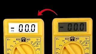 DIY -  LCD Backlight Method for Multimeter