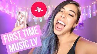 Trying MUSICALLY for the first time