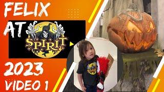 Felix @ Spirit Halloween in Phoenix Az. 2023 1st Trip For Felixs Enjoyment