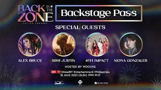 SB19 Back In The Zone Backstage Pass