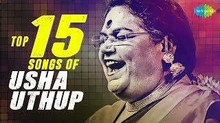 Top 15 songs of Usha Uthup  उषा उथुप के 15 गाने  HD Songs  One Stop Jukebox