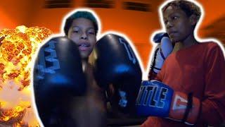 CASH WAS KNOCKED OUT  QUARANTINE BOXING WITH THE CRISPY BROS