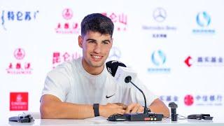 Carlos Alcarazs interview in China Open 2023