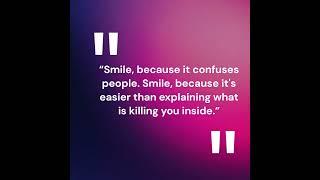 “Smile because it confuses people  Joker Quote  Quote of the day  #shorts #short #shortvideo