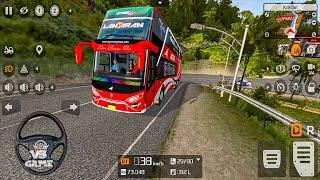 New Bus Jetbus 2 SDD Double Decker Driving - Bus Simulator Indonesia Gameplay