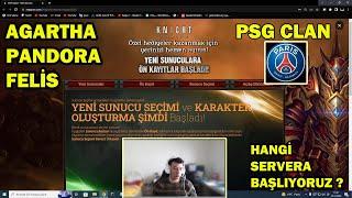 Knight Online Yeni Server Seçimi  Hangi Servera Geçiyoruz ? Pandora Agartha Felis