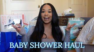 BABY SHOWER HAUL BABY MUST HAVES Everything you NEED on your registry