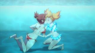 Anime girl kiss girl #26  Lesbian kiss