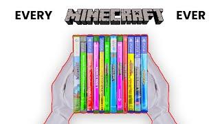 Unboxing Every Minecraft + Gameplay  2012-2023 Evolution